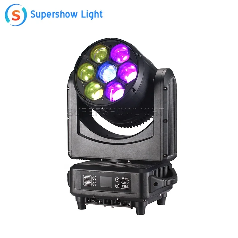 Supershow b-eye 7x60w zoom wash ip bee eye 7*60 waterproof big eyes ip65 zoom wash moving head light