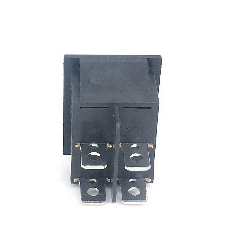 Лодочный кулисный выключатель 4pin 16A/20A 250VAC черный on/off 21*15 переключатель управления