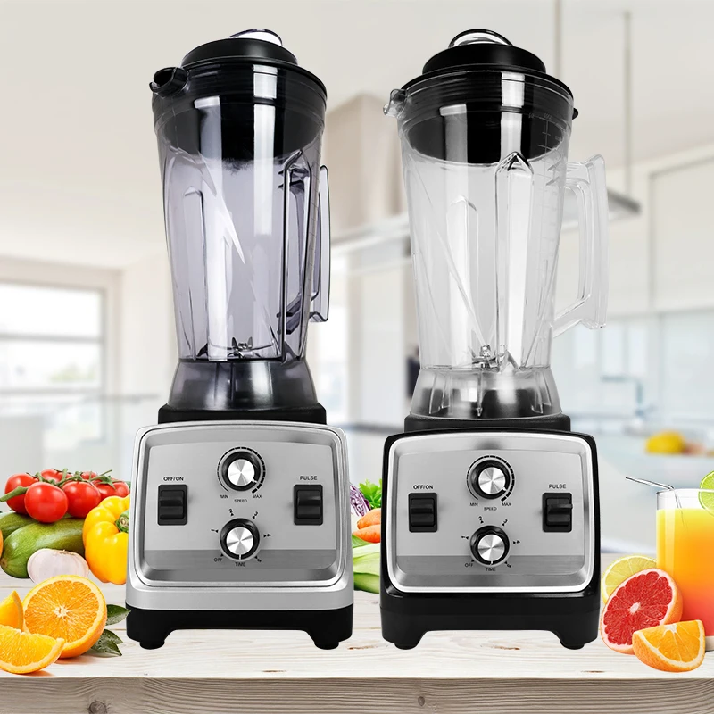 3 litre 4 litre power blender 30000 rpm bpa free jar3hp 2200w commercial blender liquidificador multifunctional mixeur