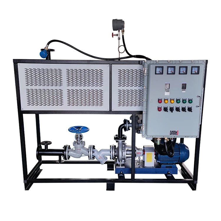 Electric 36KW heating furnace thermal oil furnace for sheet heating