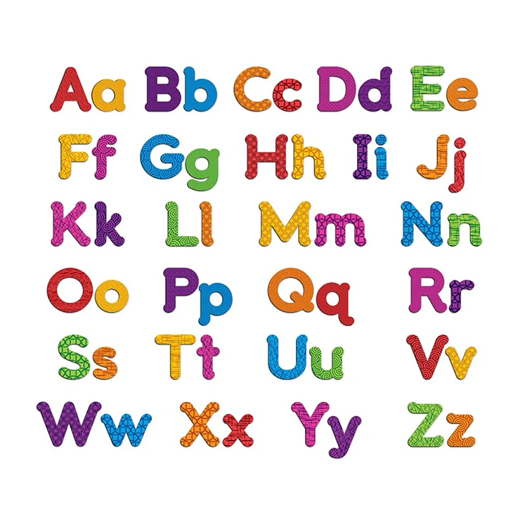 ABC learning toys cartoon 26 letters magnetic alphabet for kids