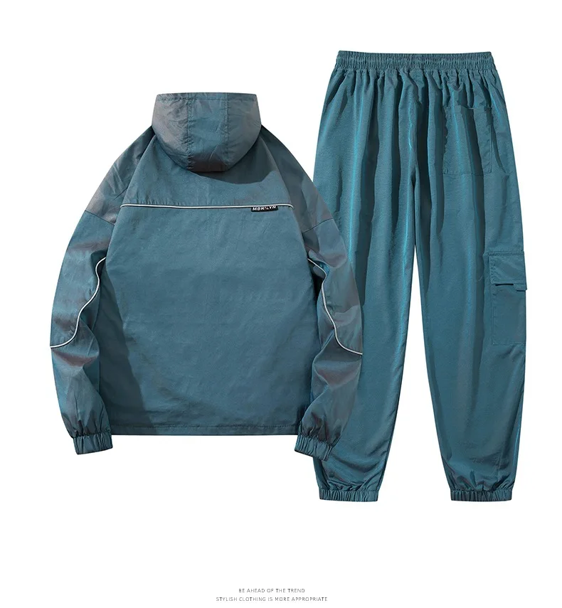 Wholesale custom logo sublimation reflective slim fit sports psg mens sportswear tracksuit