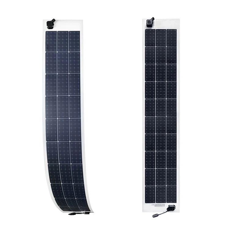 Factory Price High Efficiency Waterproof Mono 85W Thin Film Narrow Light Weight Flexible Solar Panel