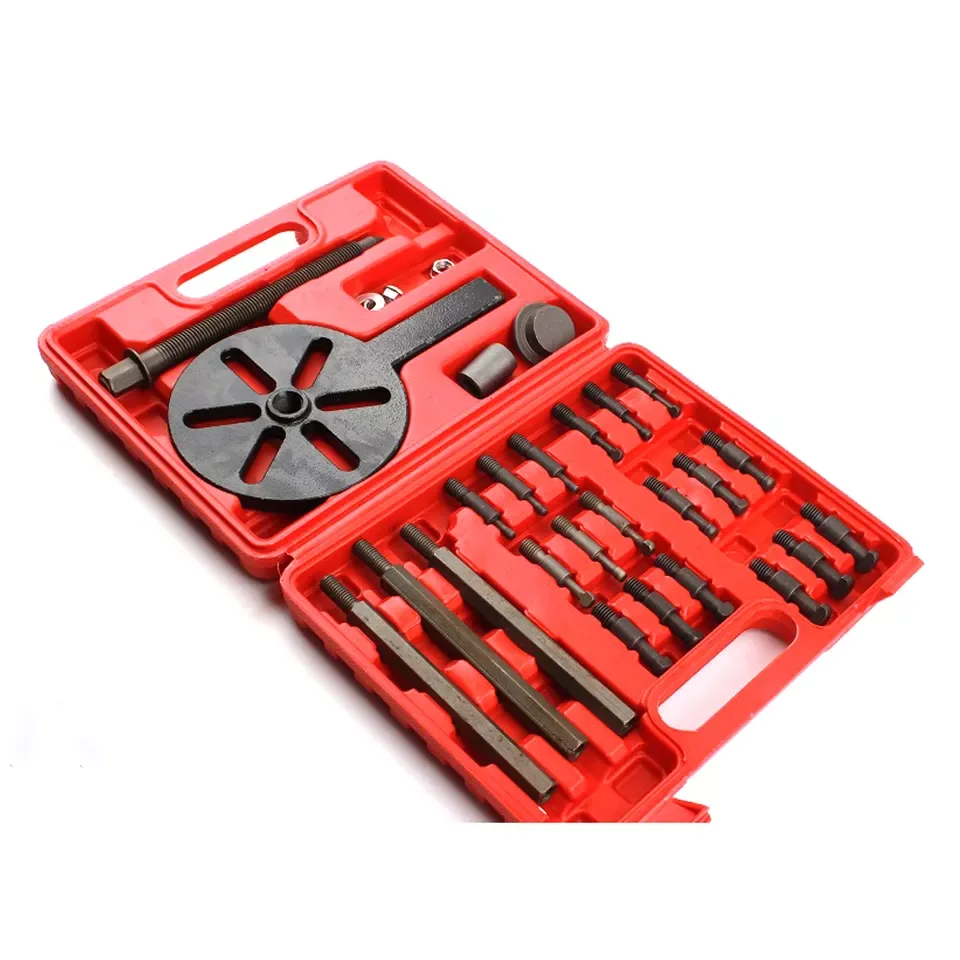 AUTOTOP 18 Pcs Automotive Front Wheel Drive Bearing Adapters Removal Hub Puller Installation Tool Kit