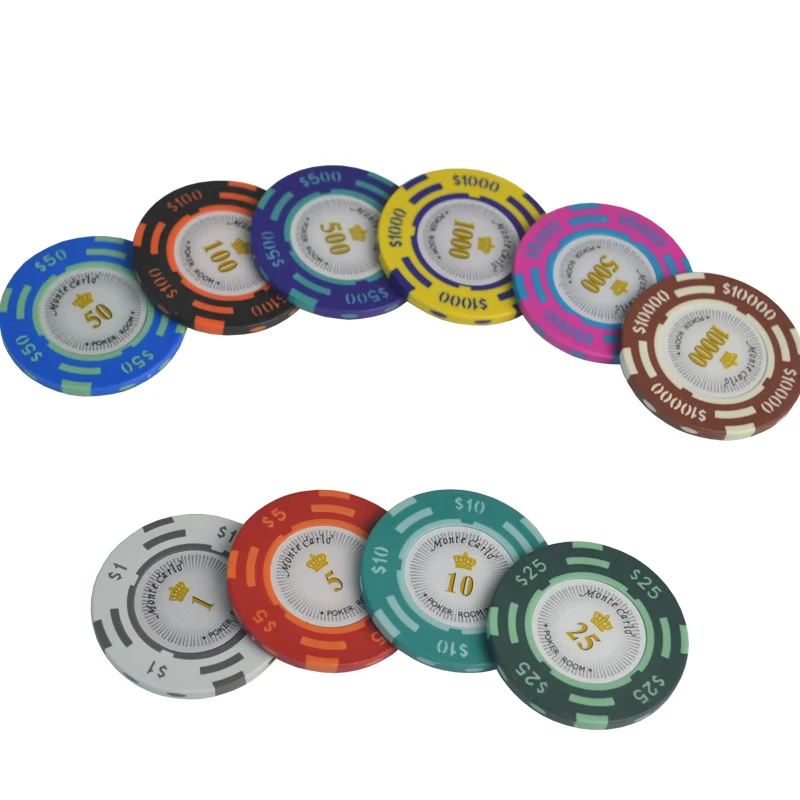Hot Selling 600pcs Texas Hold Em Poker Chip Set Wholesale Casino Poker Chips Set Oem Poker Chips Set
