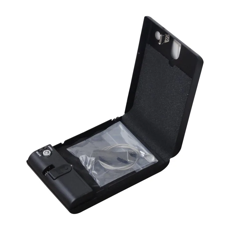 Factory directly wholesale hand gun safe box fingerprint MA100 easy to portable