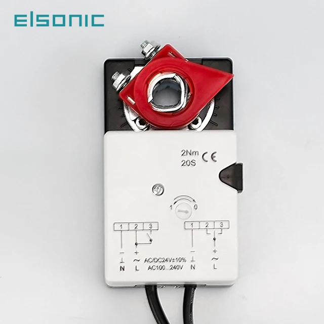 Воздушные демпферы 24 В 6 нм общий привод демпфера в ОВКВ и всех видах машинных