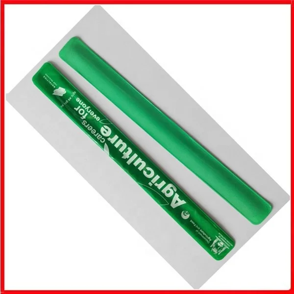 Custom pvc slap band, colored slap band, promotion pvc slap bracelet