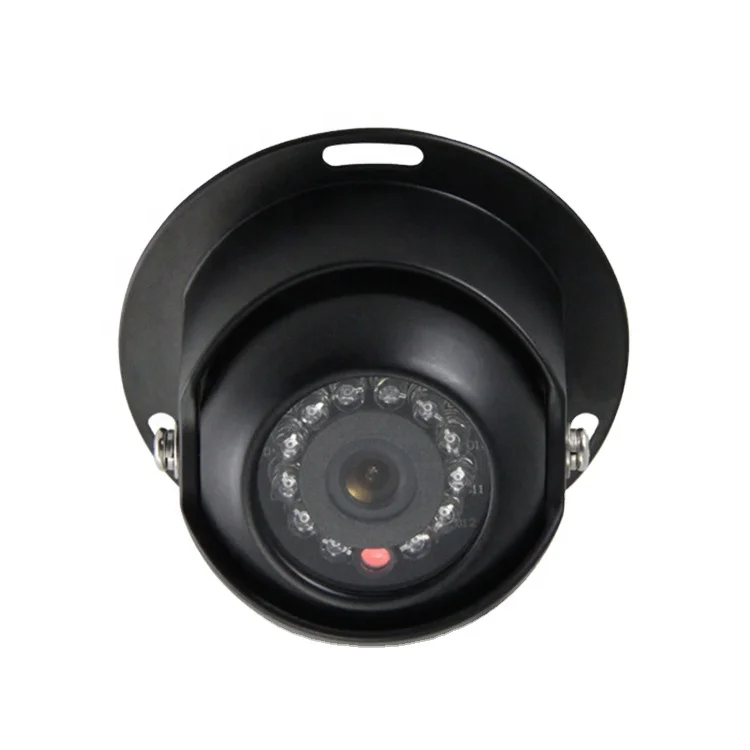 24V Car camera on school bus can install inside and outside dome camera
