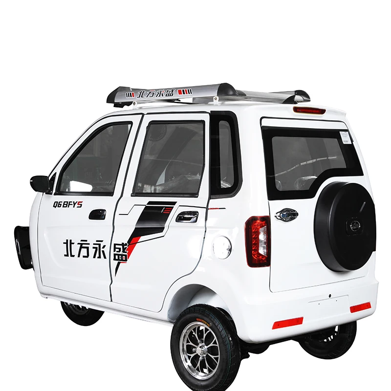 Closed Passenger Tricycle 3 Wheel Motorcycle