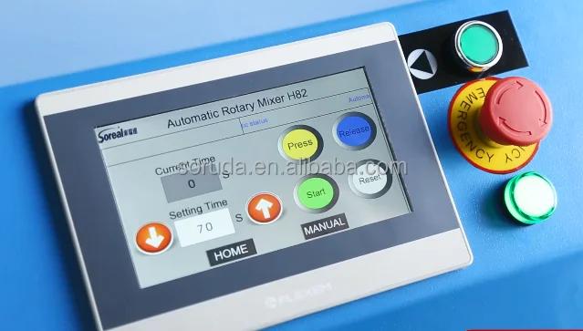 paint mixer/agitator/clamping gyroscopic mixer