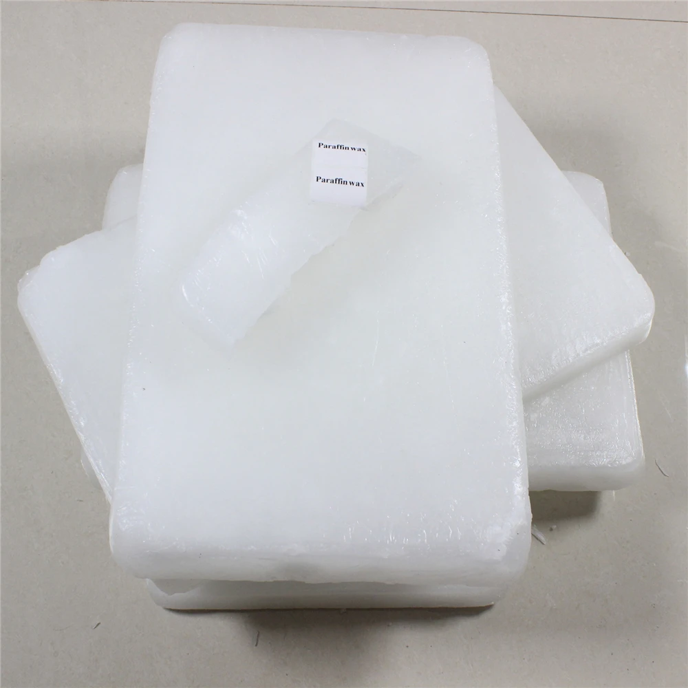 Semi Refined Paraffin Wax 58-60 PetroChina Daqing Kunlun Brand For Candle Making Safety Match