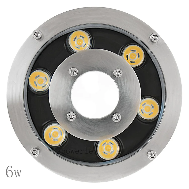 IP68 waterproof aluminum housing LED water fountain lights