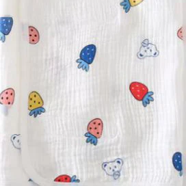 wholesale rolls cheap baby crepe soft muslin double gauze 100% cotton fabric