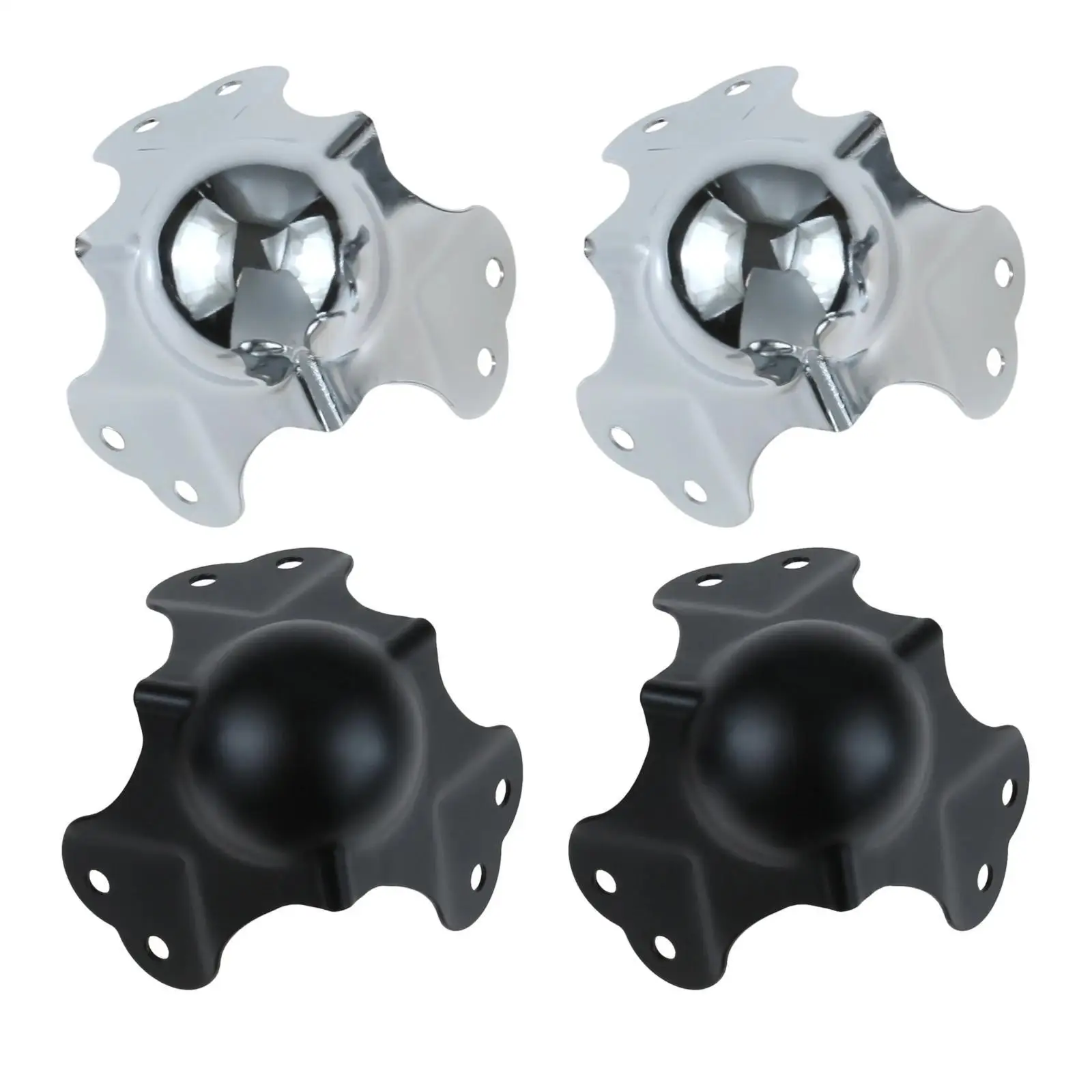 Flight Case Ball Corner Stackable Chrome Round Stainless Steel Ss Flight Case Ball Corner Hardware Corners Medium Metal Ball