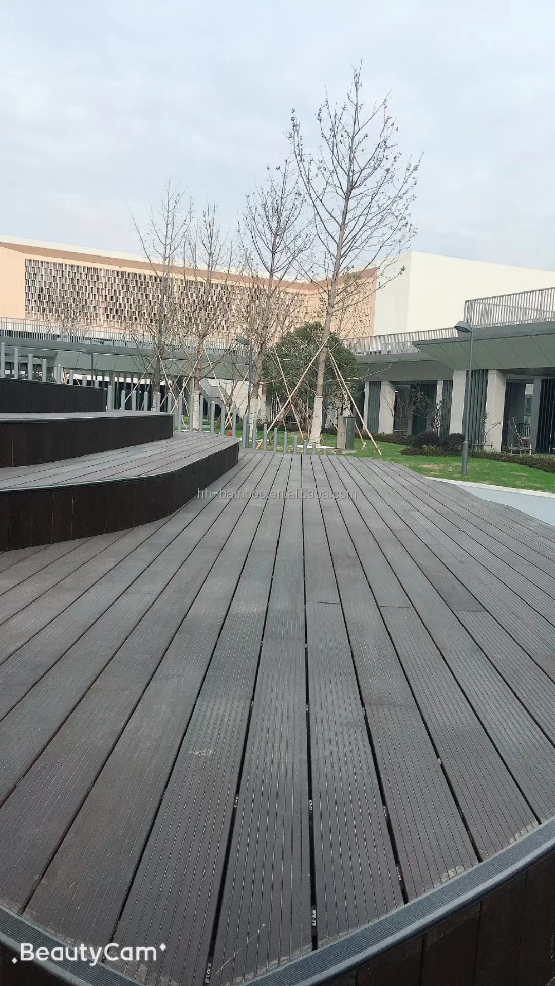 
Antiseptic Waterproof High Quality With Test Report Dark Carbonized Outdoor Strand Woven Bamboo Decking 