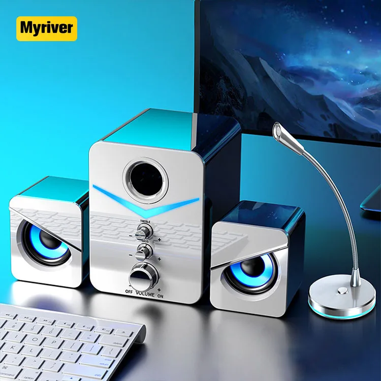 Myriver Large Outdoor Karaoke Trolley Speaker Dj Party Speakers Sound Equipment/Amplifiers/Speaker Audio Speaker Box