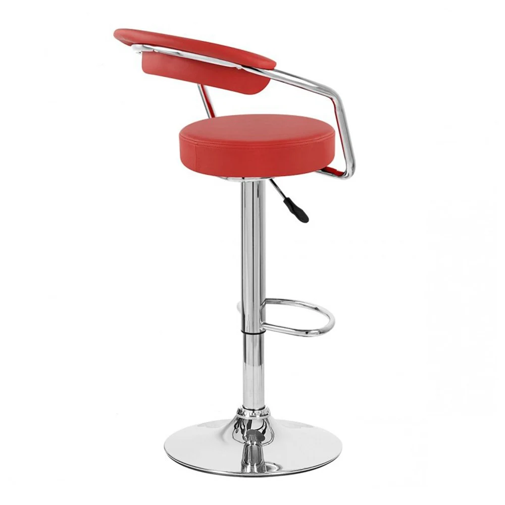 Cheap price Adjustable PU Bar Stool swivel modern bar stools with arms