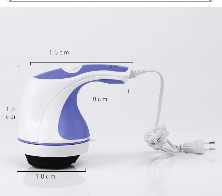 
Electric Full Body Massager Machine Relax Multi-function replacement 5 head massager 