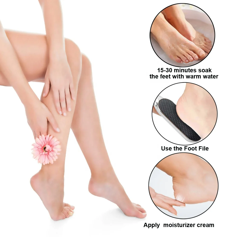 Foot Baths Require Products For Repairing Feet and Removing Dead Skin Nano Glass  Foot File Callus Remover Feet Care Tool