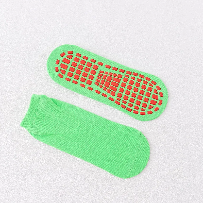 Bulk Wholusale Custom PVC Yoga Trampoline Grip Socks