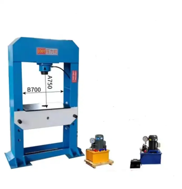 Large Tonnage Press Machine 100Ton Electric Hydraulic Stamping Machine Electric Shop Press Machine
