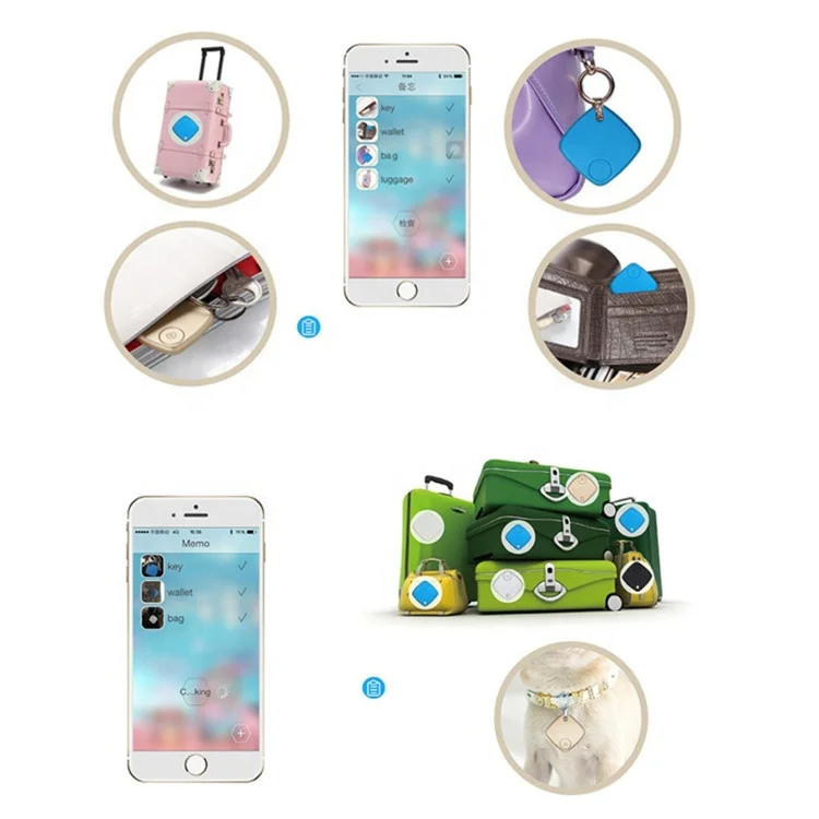 
Hot Selling Smart Key Finder WiFi Tracker GPS Locator Wallet Phone Key Anti-Lost Bidirectional Alarm Reminder 