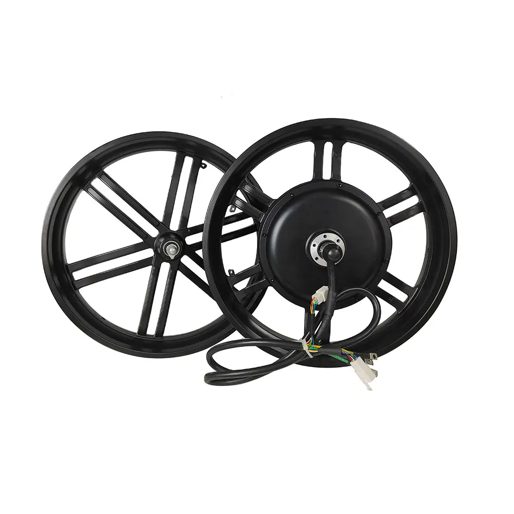 High quality customized model 20 inch * 4.0 48V 60V 72V 2000W 3000W brushless gearless fat tire electric bike hub motor kit