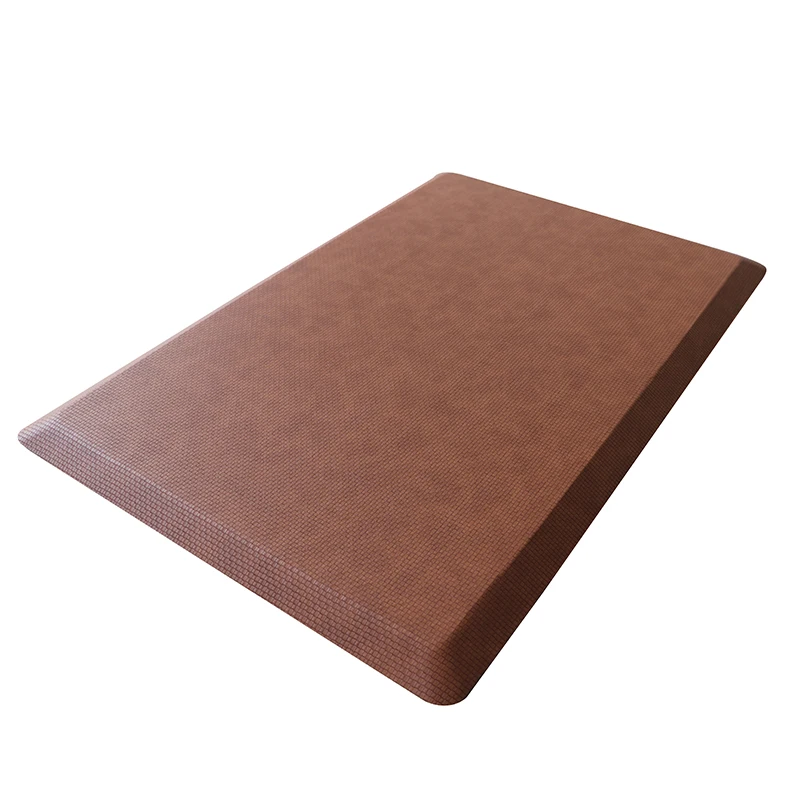 China Oem High Quality Anti Fatigue Durable Waterproof Polyurethane Material Wellness Kitchen Mats