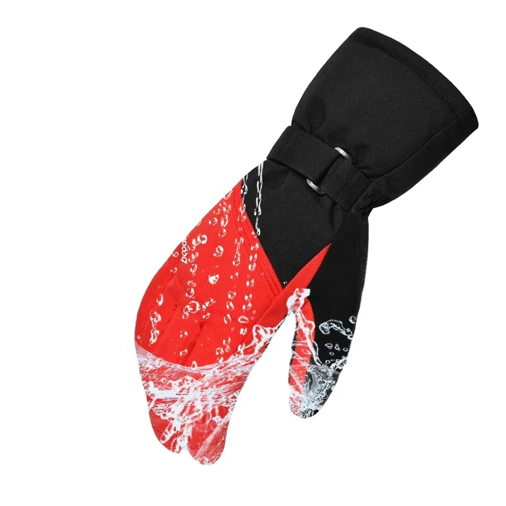 New winter outdoor ski gloves 3M dusted mountaineering waterproof and warm gloves