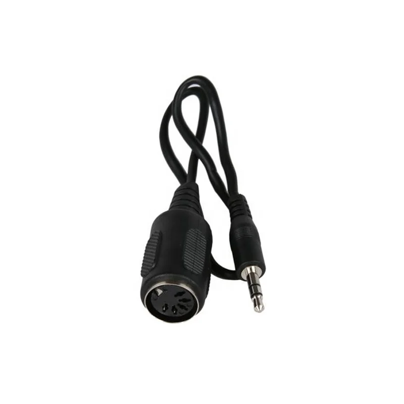3FT/6FT/10FT 5 pin DIN Female to 3.5mm Male Connector Jack Plug Wire Cord for MIDI Keyboard