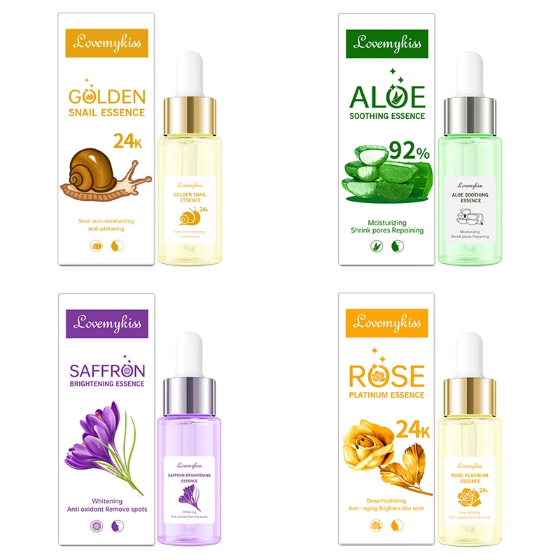 Private Label Aloe Vera Serum Essence Moisturizing Deep Hydrating Anti aging Moisturizing Serum Whitening Face Serum Essence