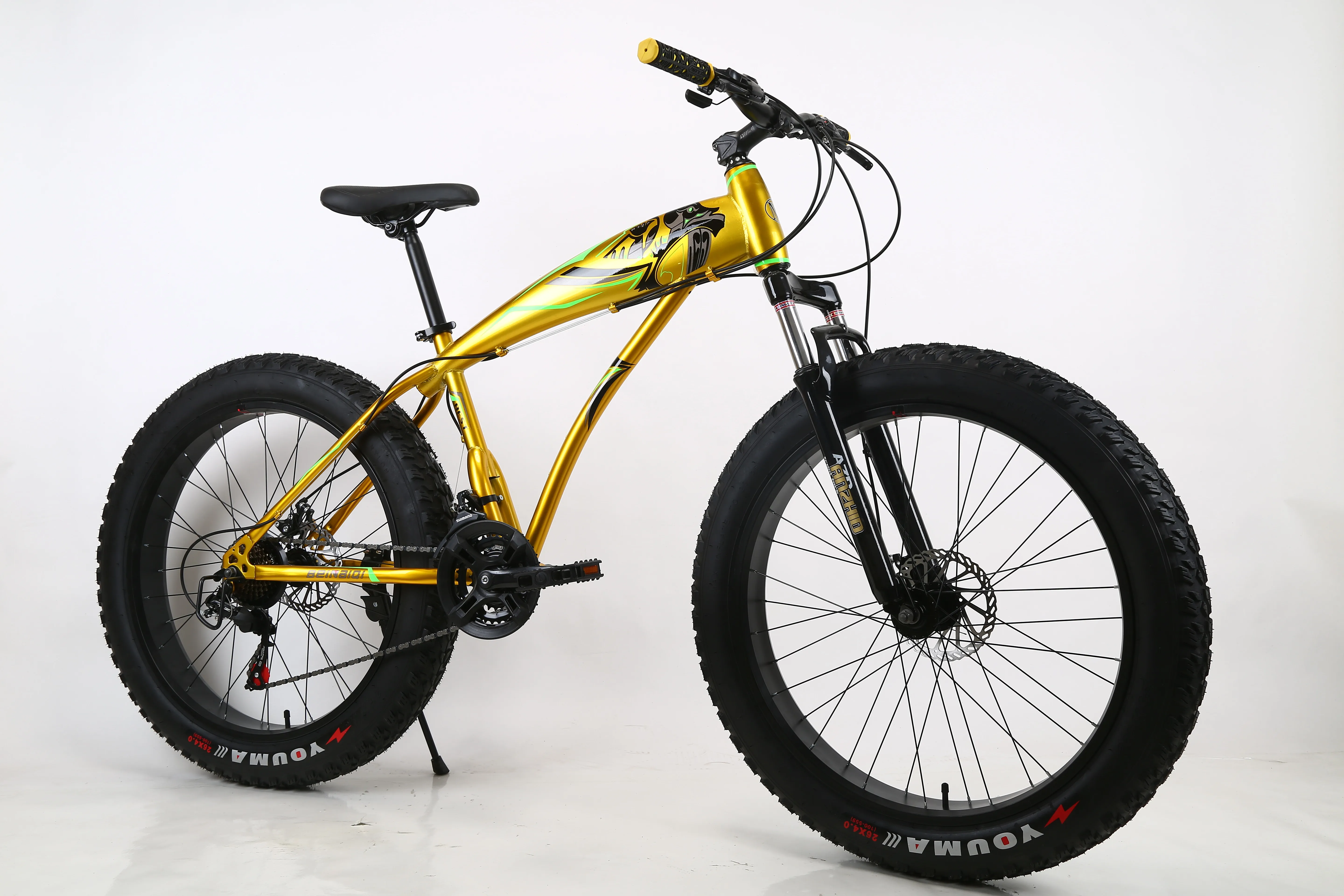 Hot Sale Popular 26inch 21Speed Electric Mountainbike Full Suspension and Snow Bicycle Electric Fat Tire Bikes For Sales