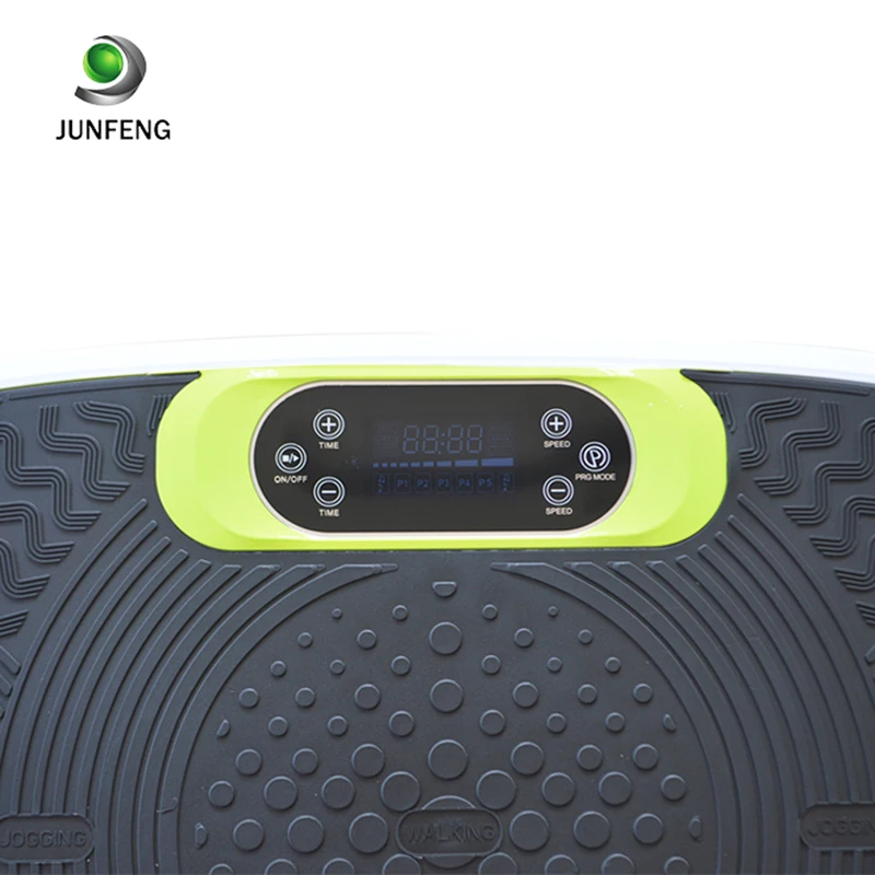 Fitness plate for crazy massage electric exercise machine