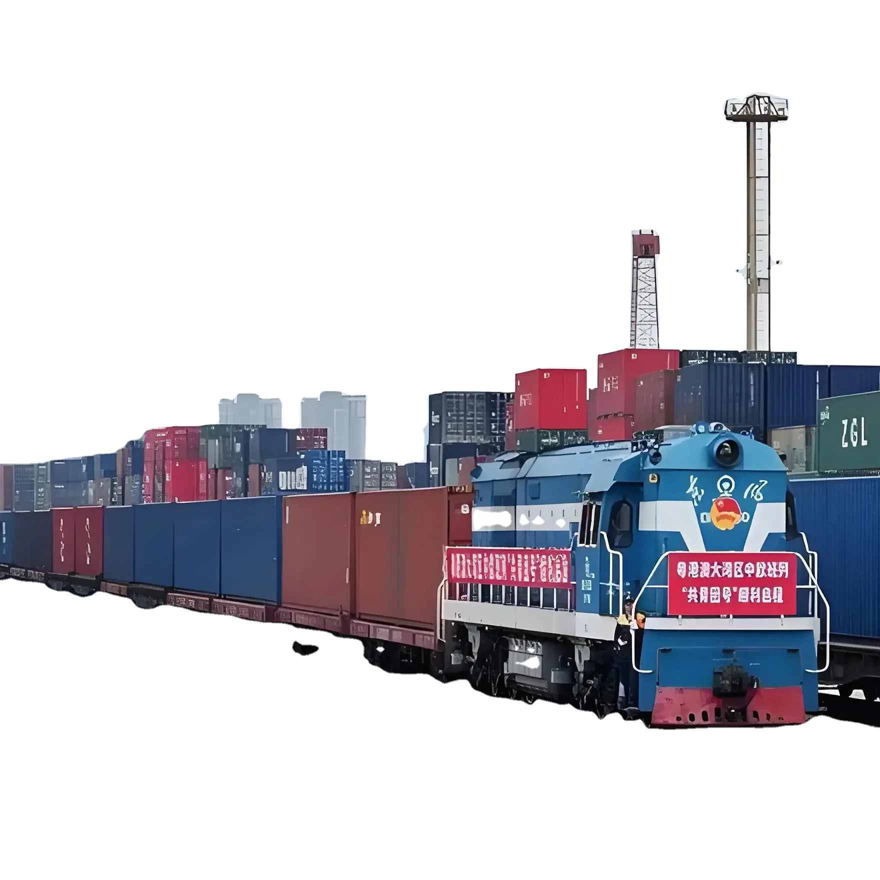 Railway transportation DDP from China to Denmark/Hungary includes customs clearance and tax + delivery to door freight forwarder