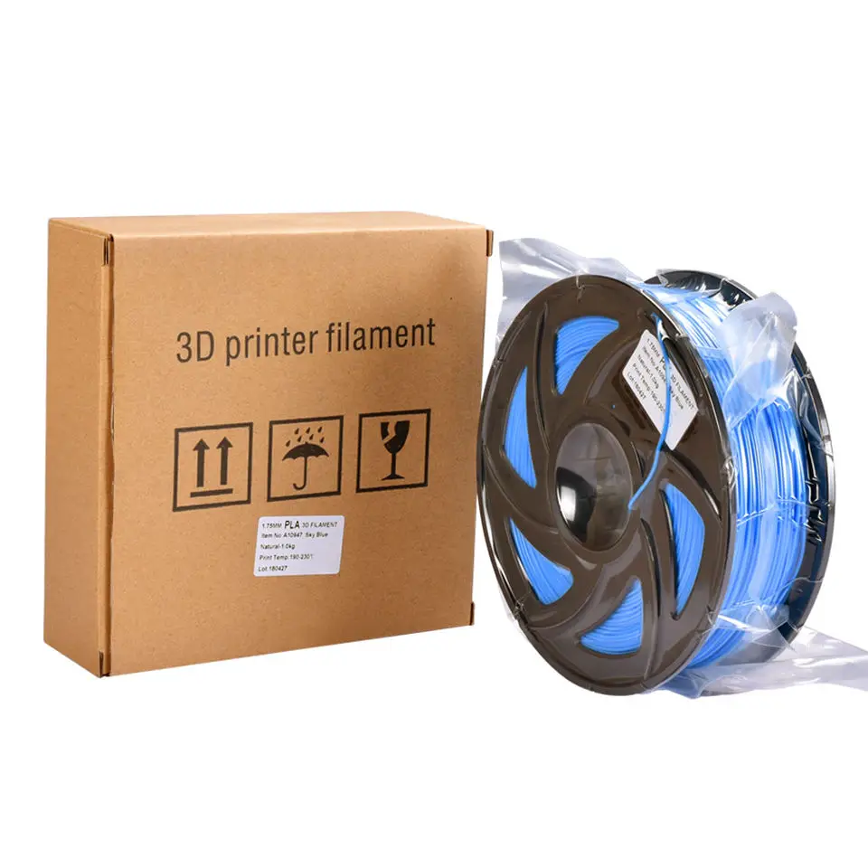 3D принтер накаливания PLA/ABS/PCL/PETG/TPU/HIPS/PP/дерево/углерод 1 75 мм нить
