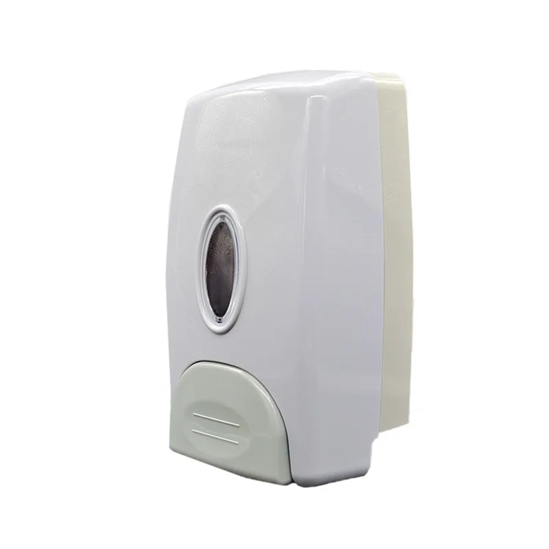 Manufacturer Wall mounted  ABS Plastic Manual Foam Soap Dispenser Refillable For Bathroom Washroom Hand  Washing Hygiene Dispens