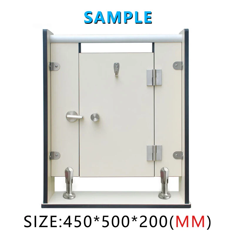 metal aluminum honeycomb toilet partitions stainless steel public toilet cubicle partition fittings Phenolic Compact Toilet Cubi