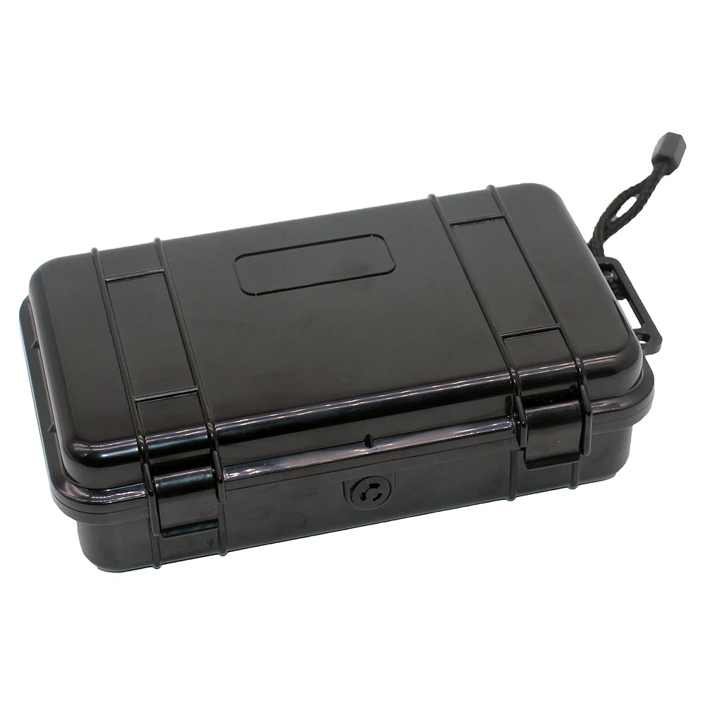 Protective Small Waterproof Tool Box Equipment Suitcase Instrument Plastic Tool Case Shockproof Four Color Box With Foam