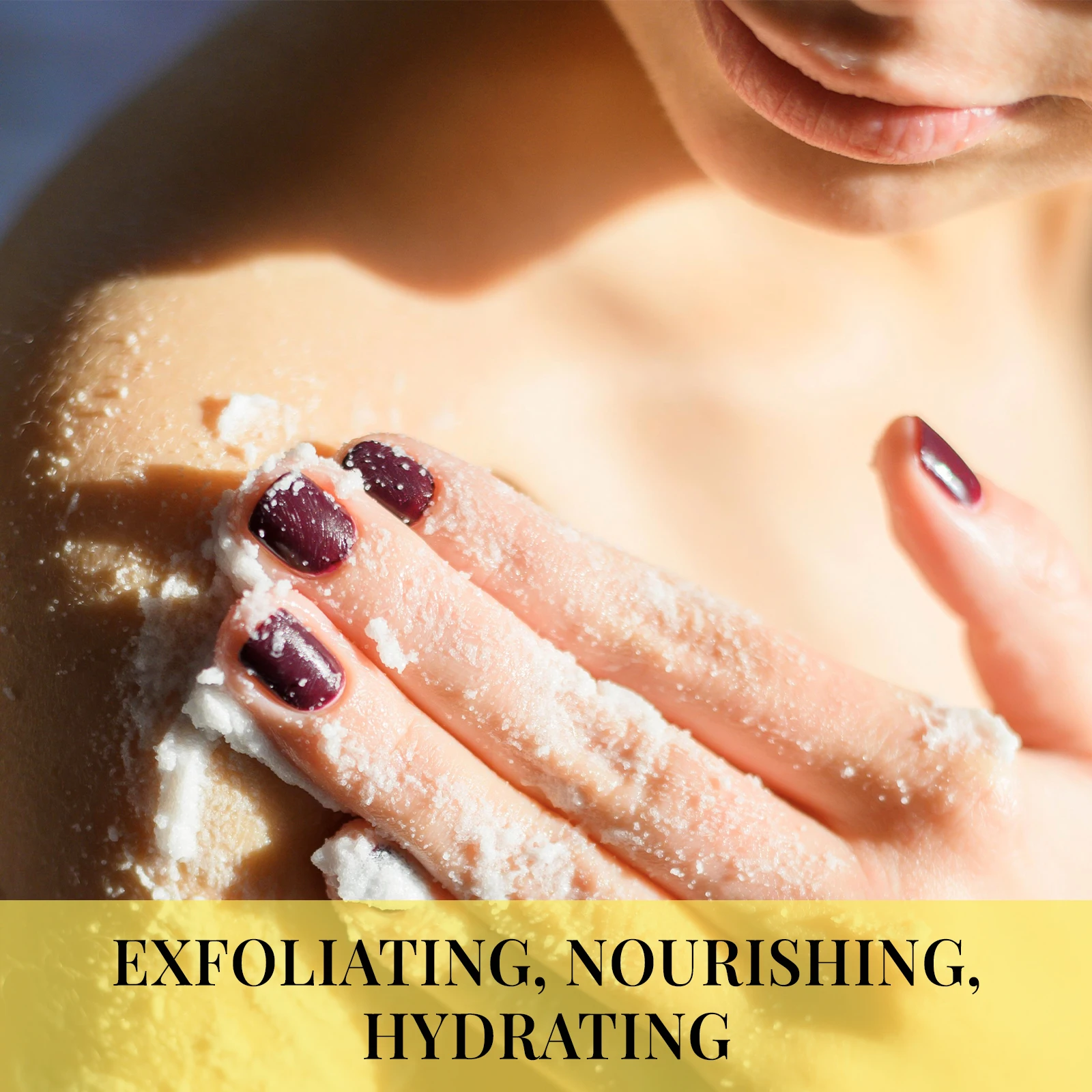 Exfoliating Whitening Body Scrub Moisturizing Turmeric Salt Body Gel Shower Scrub