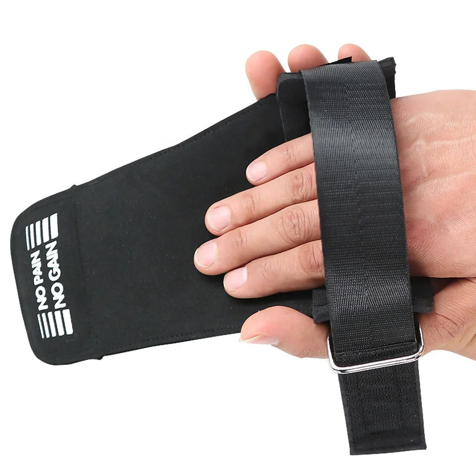 Custom Leather Gymnastics Hand Grips Workout Palm Support