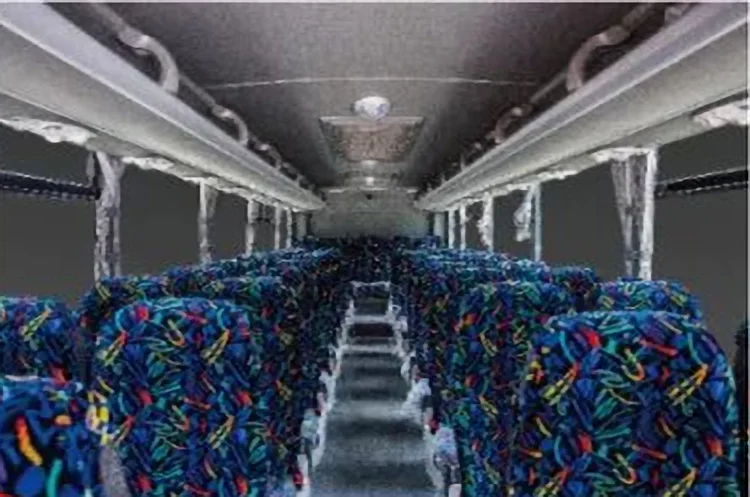 No emission eco-friendly EV Coaches Buses Passengers Tourists Travel Bus