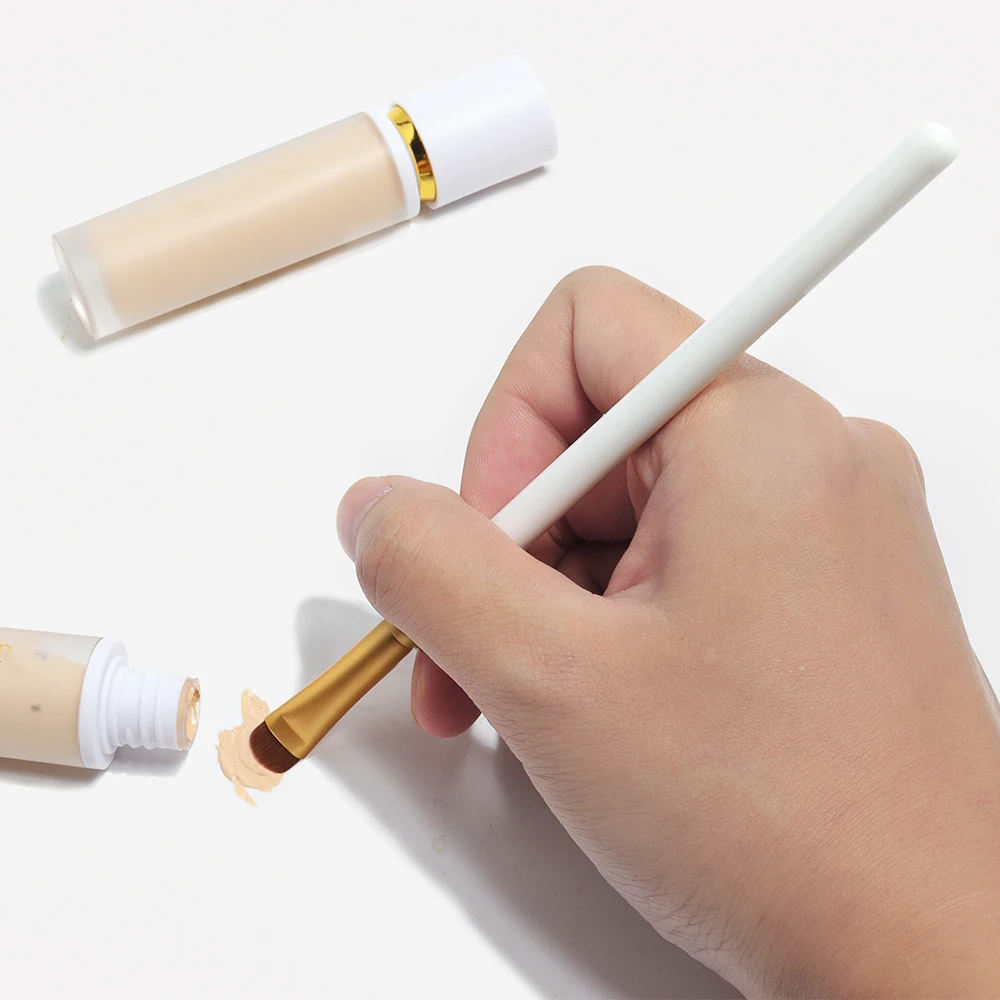 Eyebrow Brush  Ultra-Thin Ultra-Fine Bevel Edge Brush Drawing Eyeliner Brush Wholesale