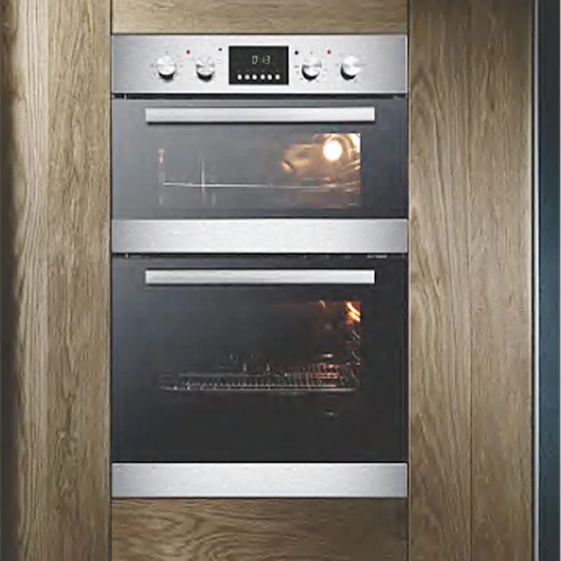 White Color Led Display Microwave Oven Electric Home double oven