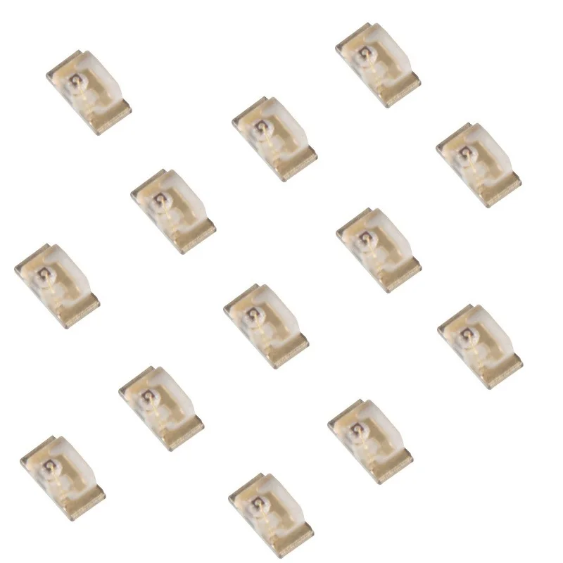 customized 600nm 610nm 620nm 630nm High  power 0201 0402 0603 0805 1206 3535 5050 smd orange led light