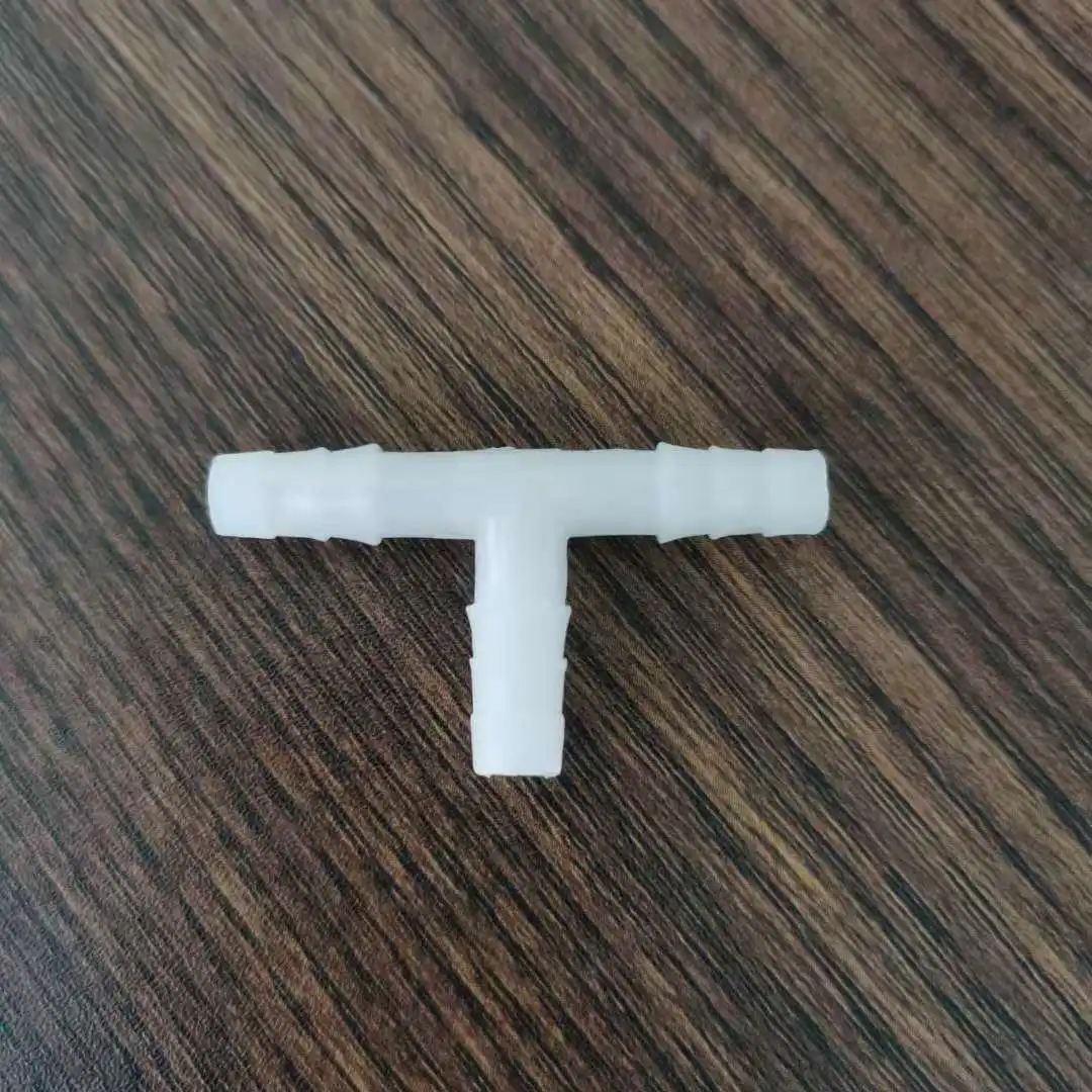 Пластиковые фитинги для труб, Т-образный штуцер для шланга 1/4 дюйма