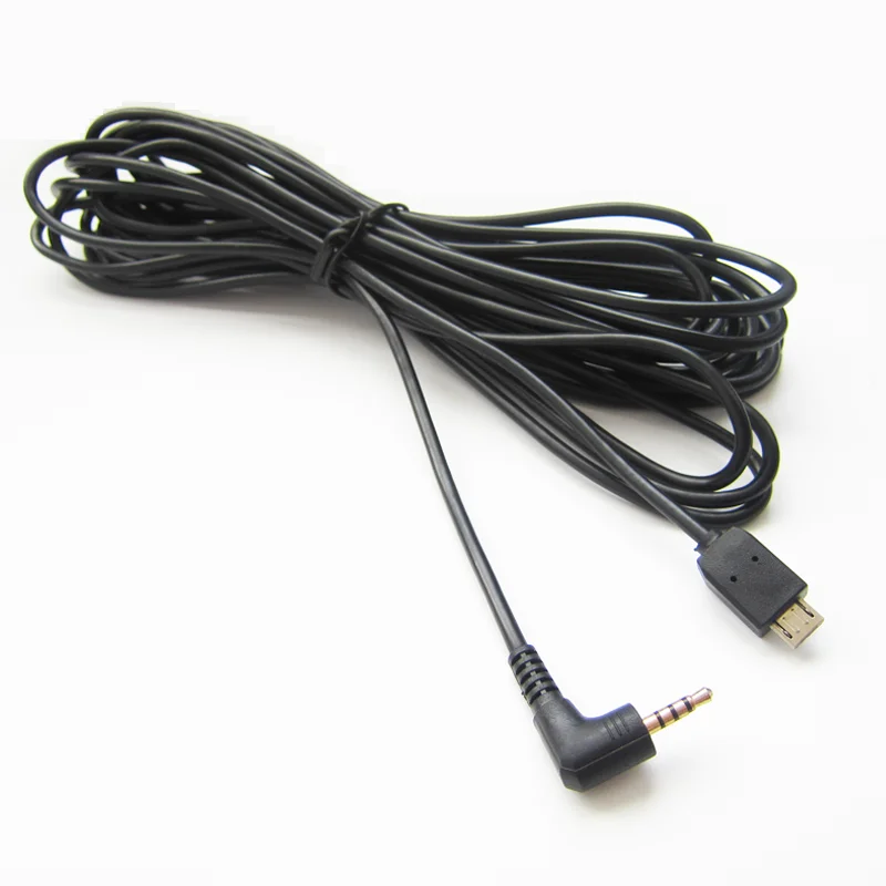 Jack Right Angle Stereo to Micro B USB 5P AUX Kabel Custom Cable Android Stereo 2.5MM 4 Poles/customized Rohs