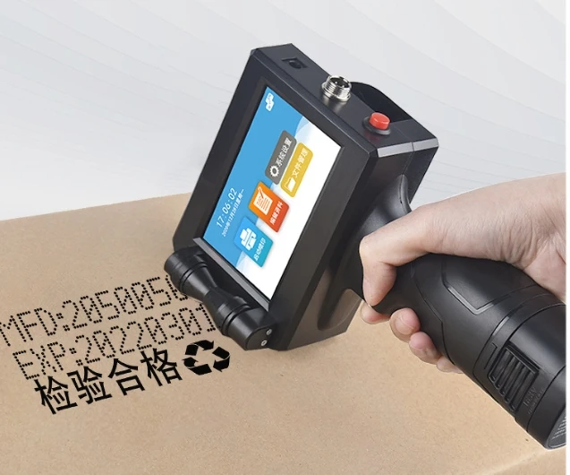 Hot Sale Portable Handheld Label Printers 24 Languages Handheld Inkjet Machines Printer