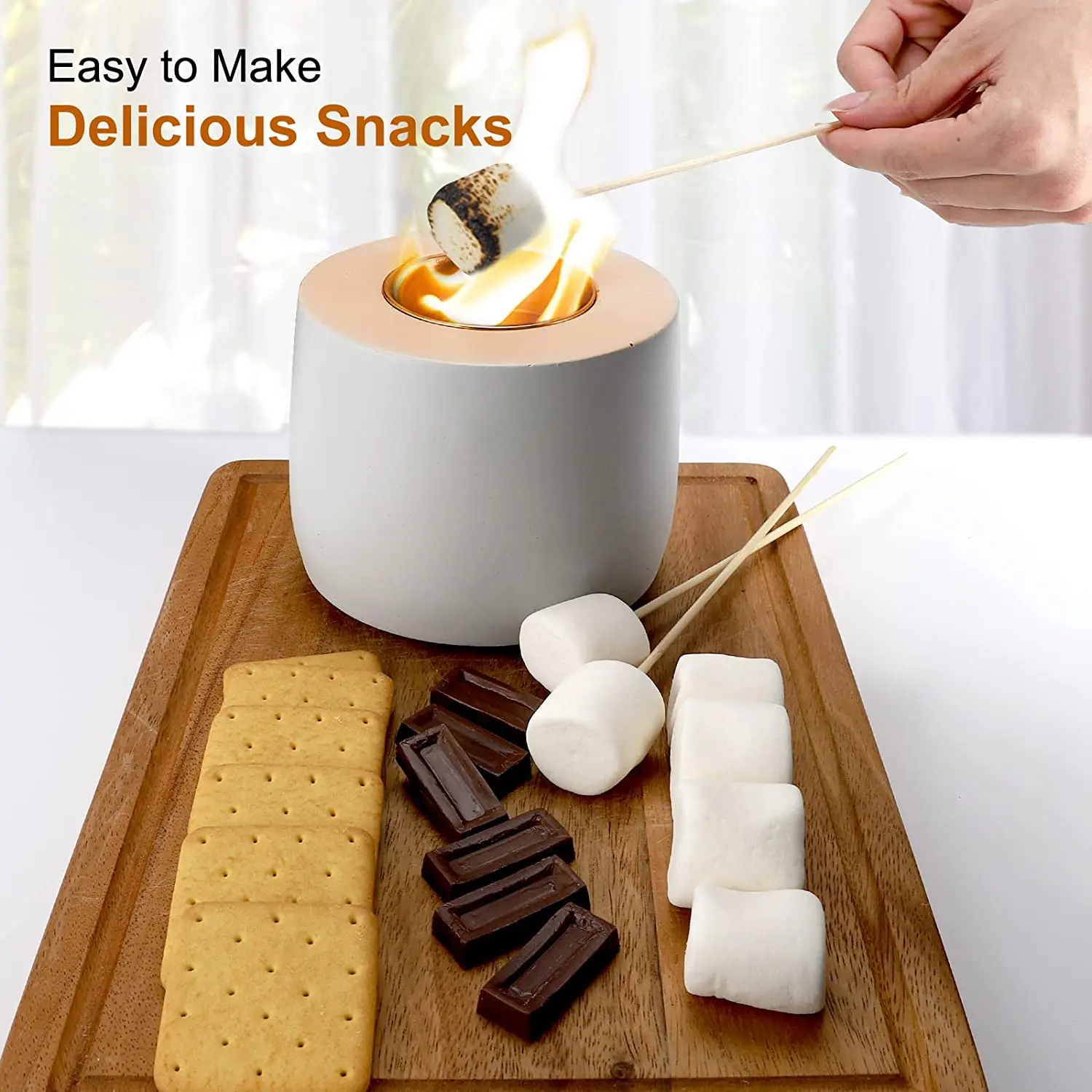 Factory Sale Fire Bowl Outdoor Patio Firepit Ventless Fireplace Wholesale Portable Smokeless Indoor Bio Ethanol Modern Fire Pit