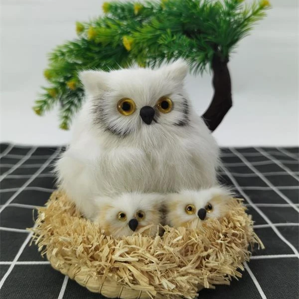 New Plush Owl Doll Cute Simulation Plush Owl Doll Simulation Plush Toy